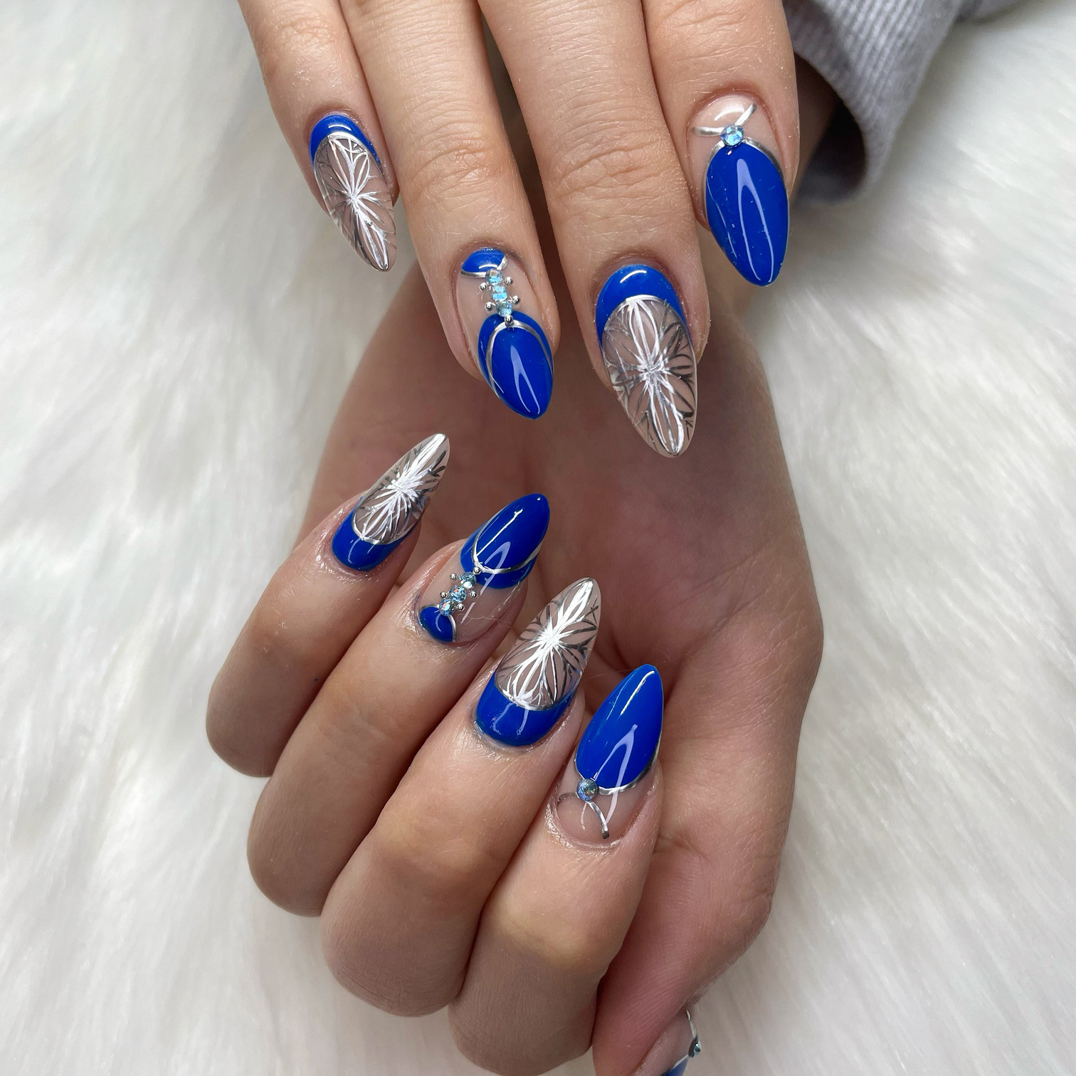 Seasonal nail design at Nails For You · Dundas