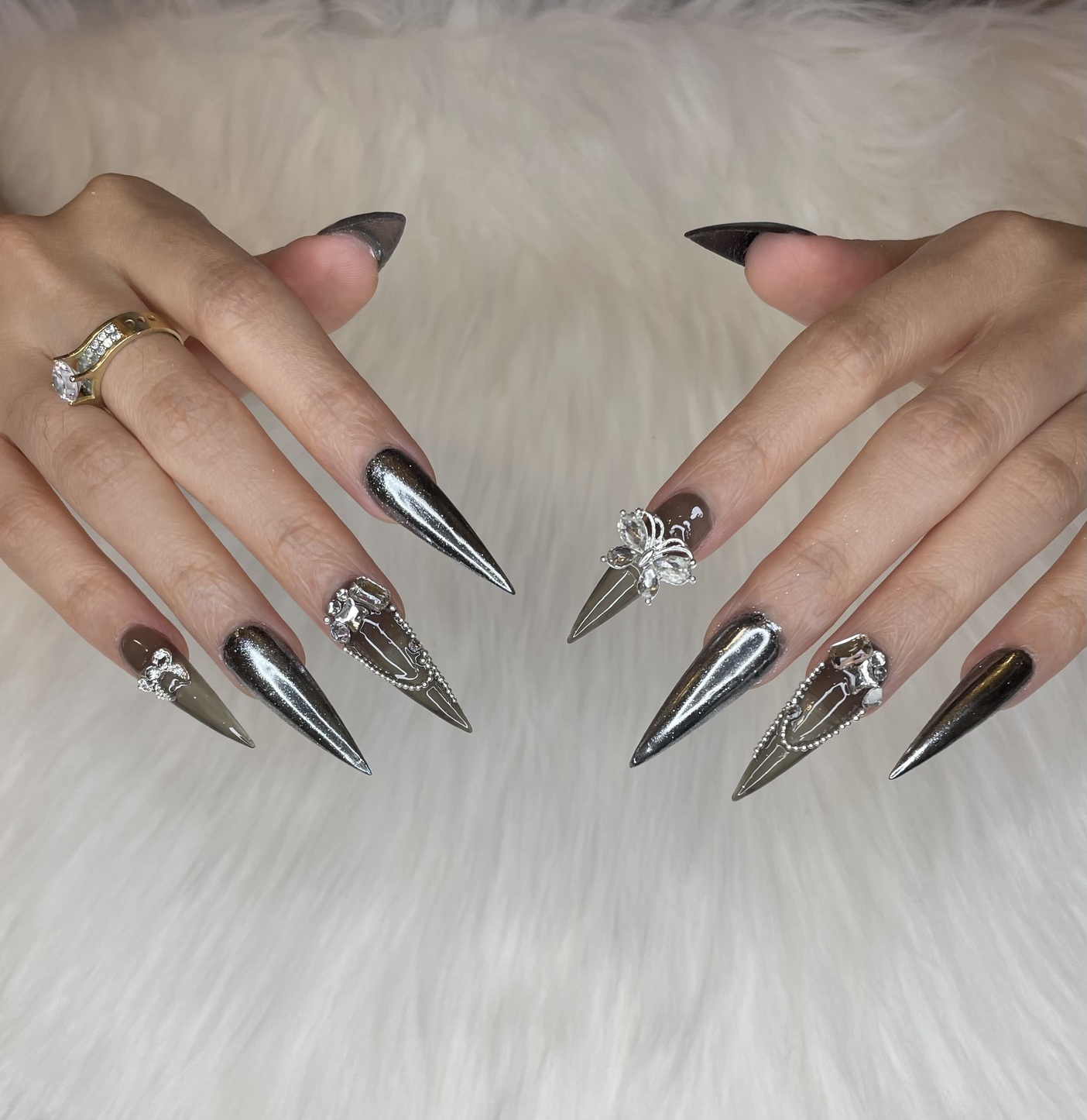 Birthday nail design — Dundas, ON
